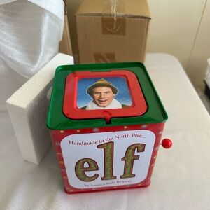 Never Opened Box, ELF Movie Promotion "Jack-in-The-Box" Toy